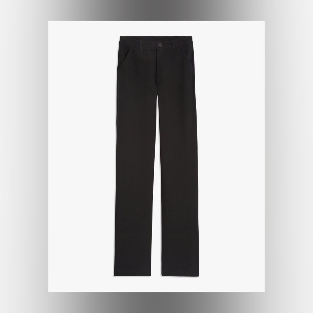 Danielle Bernstein Classic Stretch Herringbone Twill Trousers